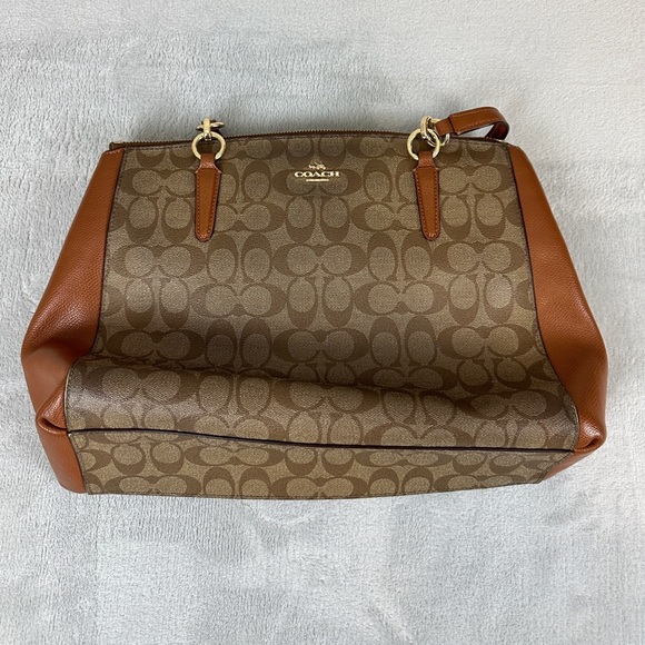 Coach Brown Handbag / Shoulder Bag Women’s - Picture 2 of 14